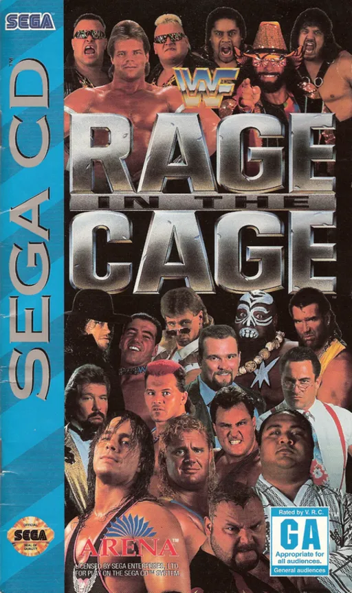Обложка игры WWF Rage in the Cage